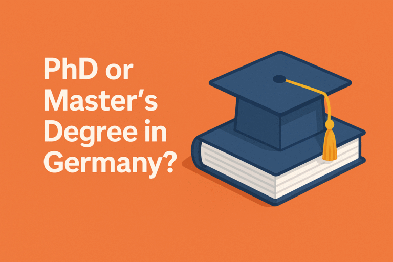 PhD or Master’s in Germany: Key Differences Explained